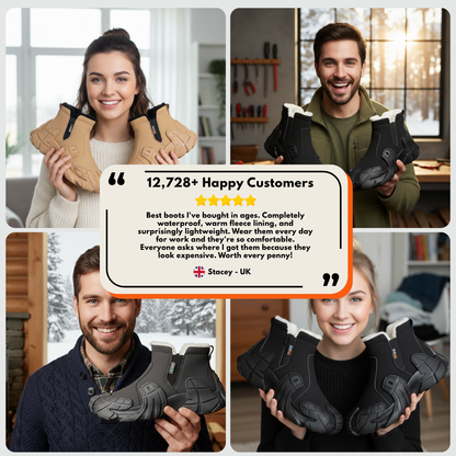 ThermaBoots™ Fleeced Waterproof Boots - Grey